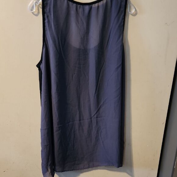 Torrid Black Graphic Relaxed Tank Top Size 2 - Picture 4 of 4